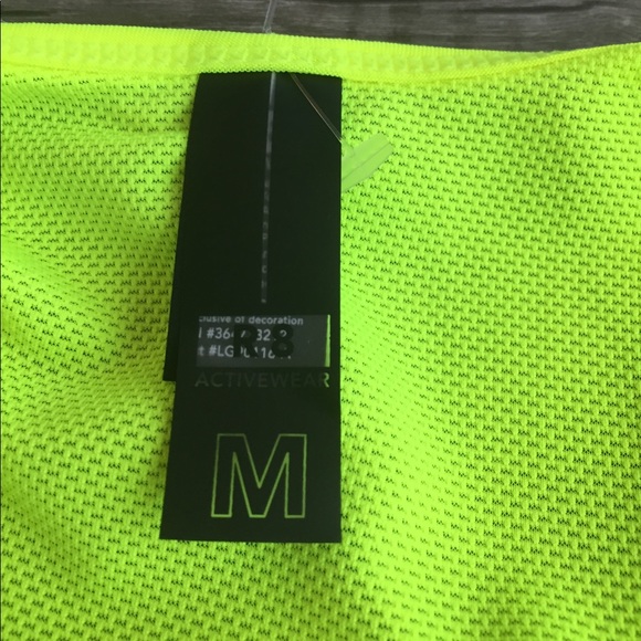 Rctiv active wear workout shirt top nwt neon - Picture 5 of 6