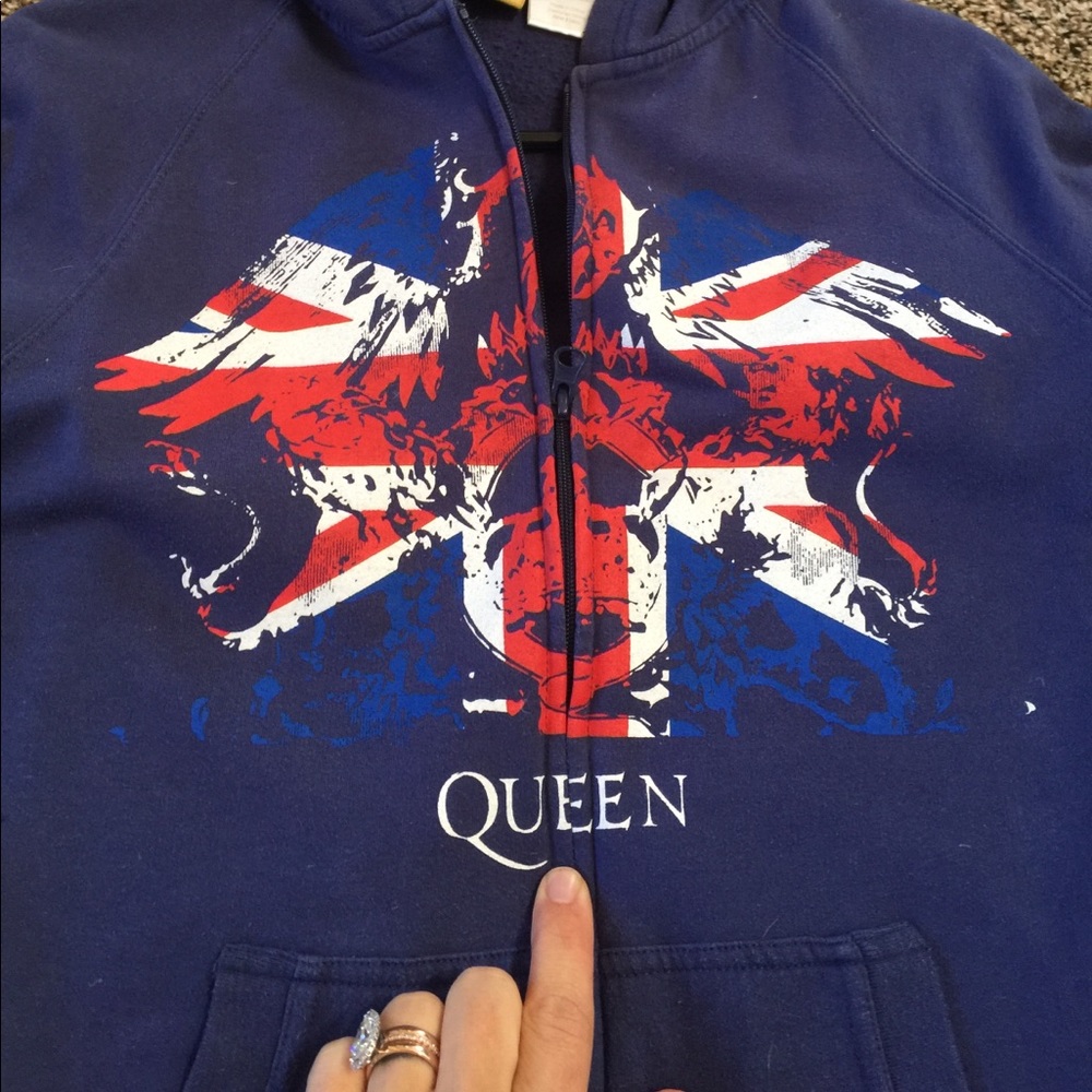 Queen Band Zip up