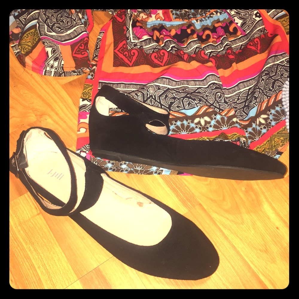 J. Jill suede flats