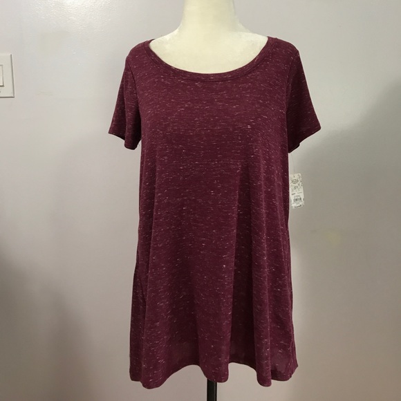 Mudd Tops - Mud Freckled Flowey Top- Med NWT