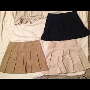 Girls uniforms
