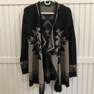 staccato Sweaters - Women’s Aztec Print Cardigan staccato Sweaters - Women’s Aztec Print Cardigan