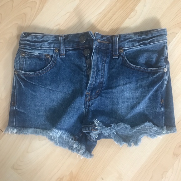 Free People Downtown Cutoff Shorts - Picture 2 of 4