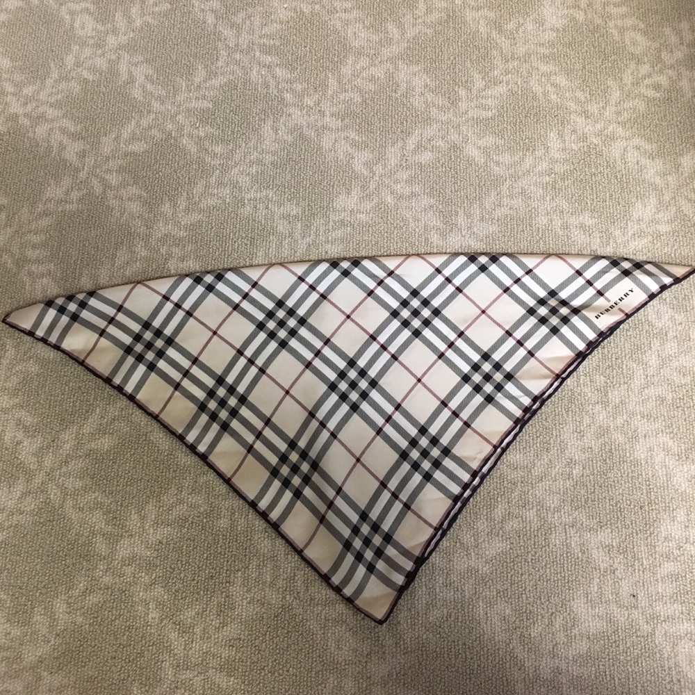 Burberry silk scarf