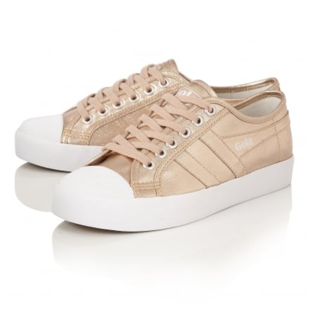 Gola Rose Gold Coaster Sneakers