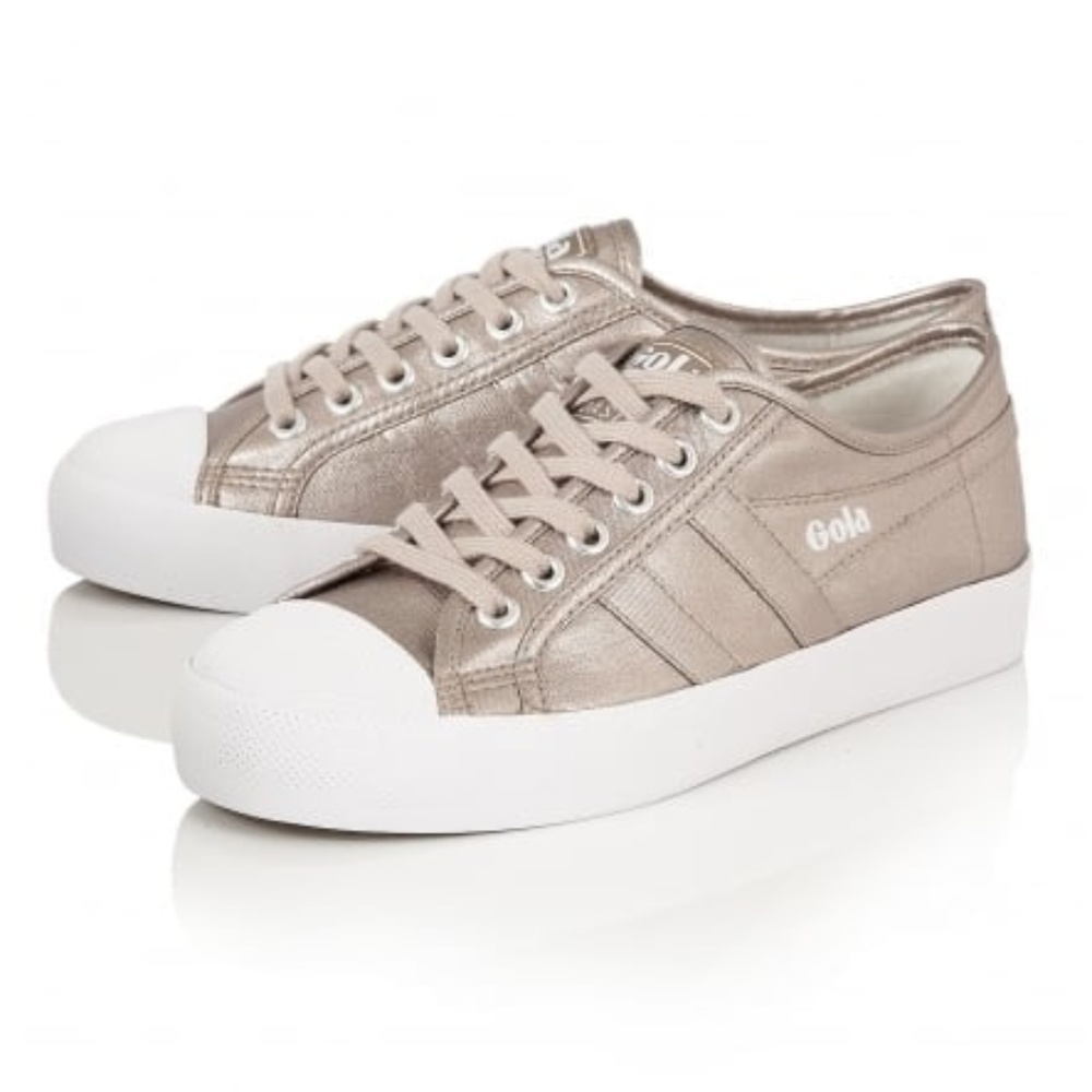 Gola Coaster Metallic Pewter Sneaker