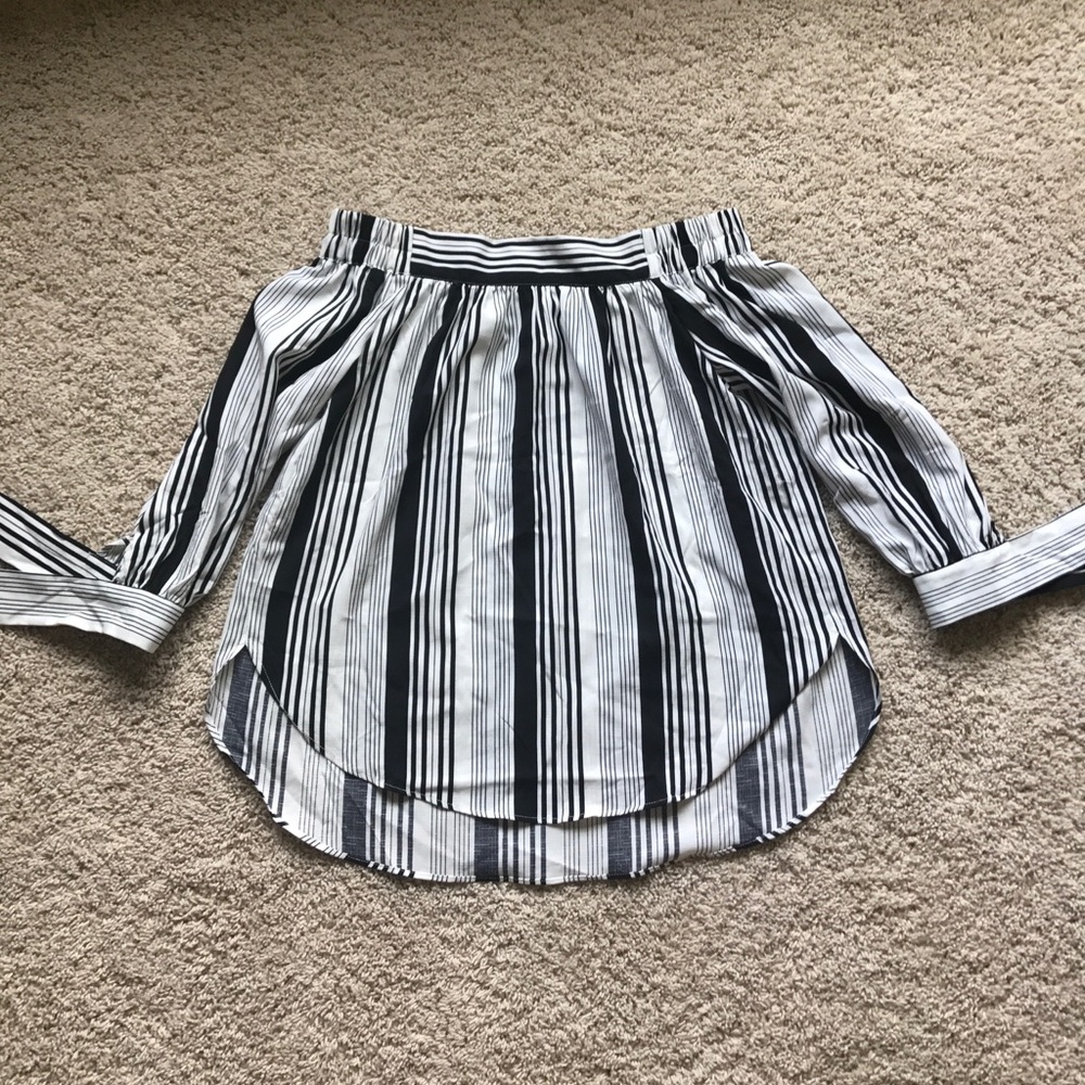 Off the shoulder shirt