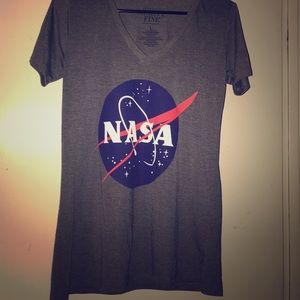 NASA V neck