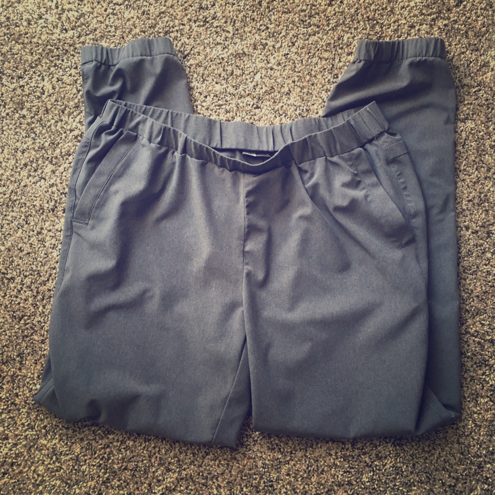 Gray joggers