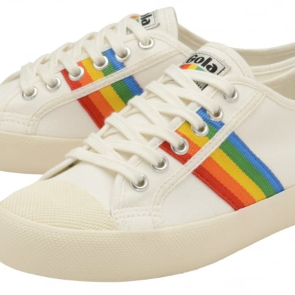 Gola Rainbow Stripe Sneakers