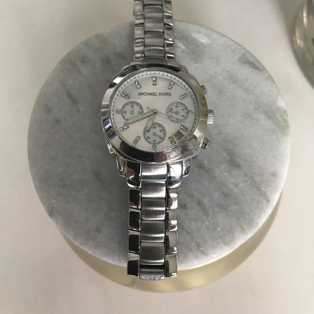 Michael Kors Pave Diamond Watch