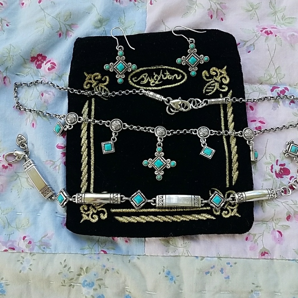 Brighton Turquoise set