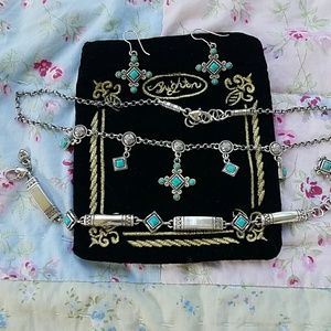 Brighton Turquoise set