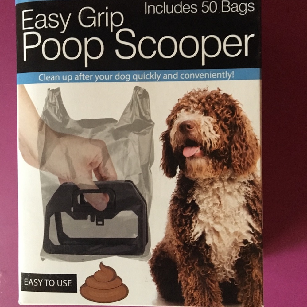 Poop Scooper with 50 Bags