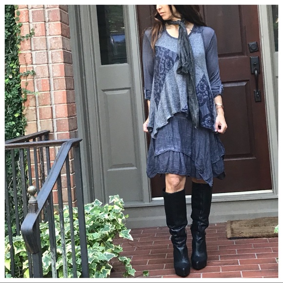 Bohemian chic Made in Italy gorgeous dress - Picture 2 of 8