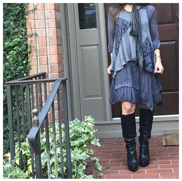 Bohemian chic Made in Italy gorgeous dress - Picture 3 of 8