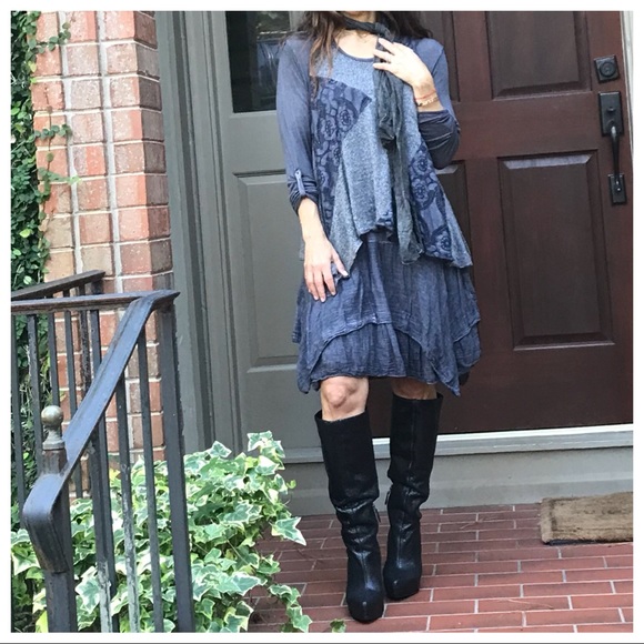 Bohemian chic Made in Italy gorgeous dress - Picture 5 of 8