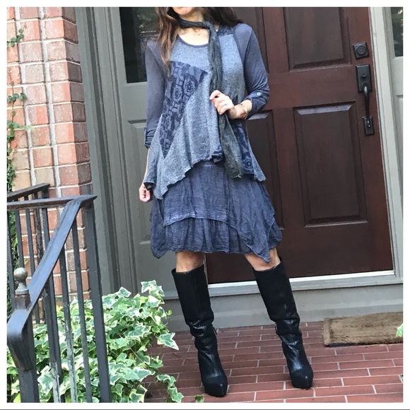 Bohemian chic Made in Italy gorgeous dress - Picture 8 of 8