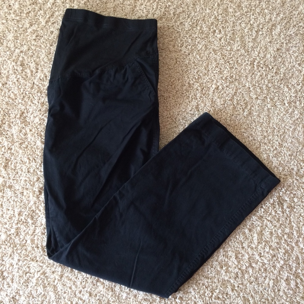 Old Navy Maternity Black Pants Size 16