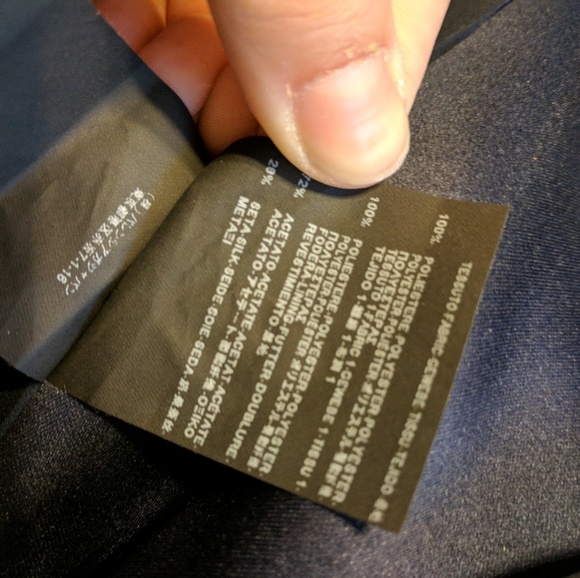 Stunning Balenciaga Navy & Black Cocktail Dress - Picture 8 of 8