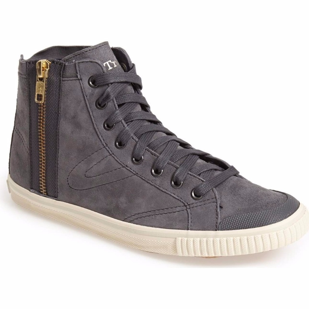 Tretorn 'Seksti Mid' Suede Zip Sneaker