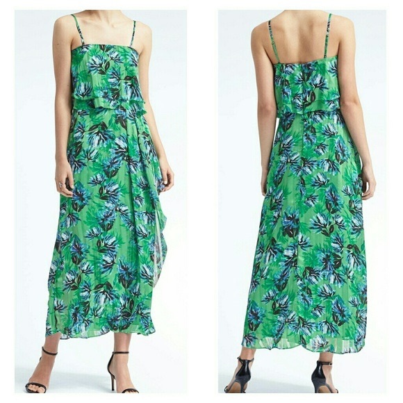 Floral Tiered Flounce Maxi Dress - Picture 2 of 4