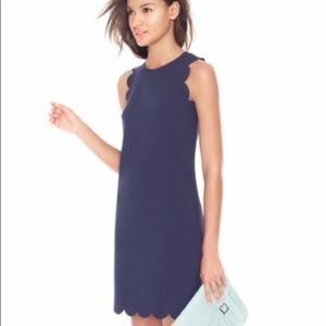 J. Crew Factory Scallop Dress