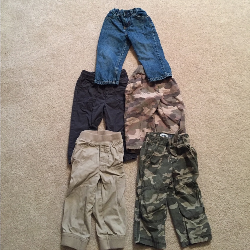Bundle of pants! Size 18 month! Great condition!