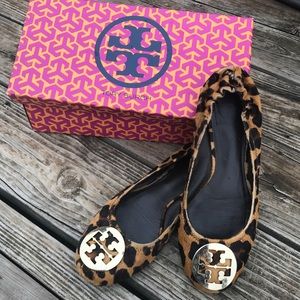 Tory Burch Leopard Reva Flats