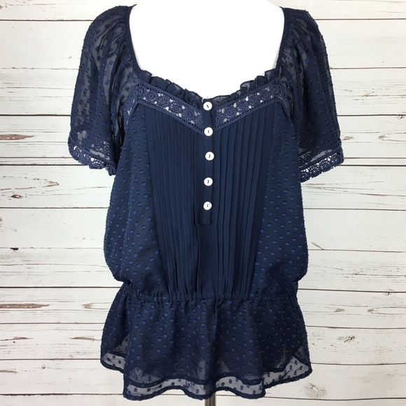 ONHOLD Daniel Rainn S Peasant Blouse Stitch Fix - Picture 6 of 7