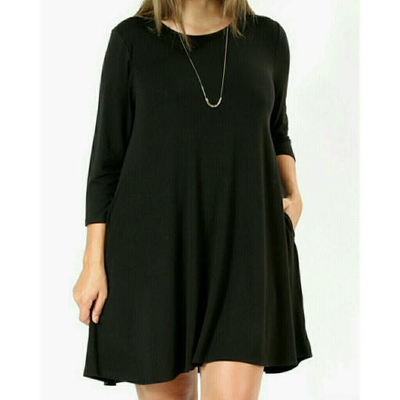 Black Tunic/Dress - Picture 2 of 2
