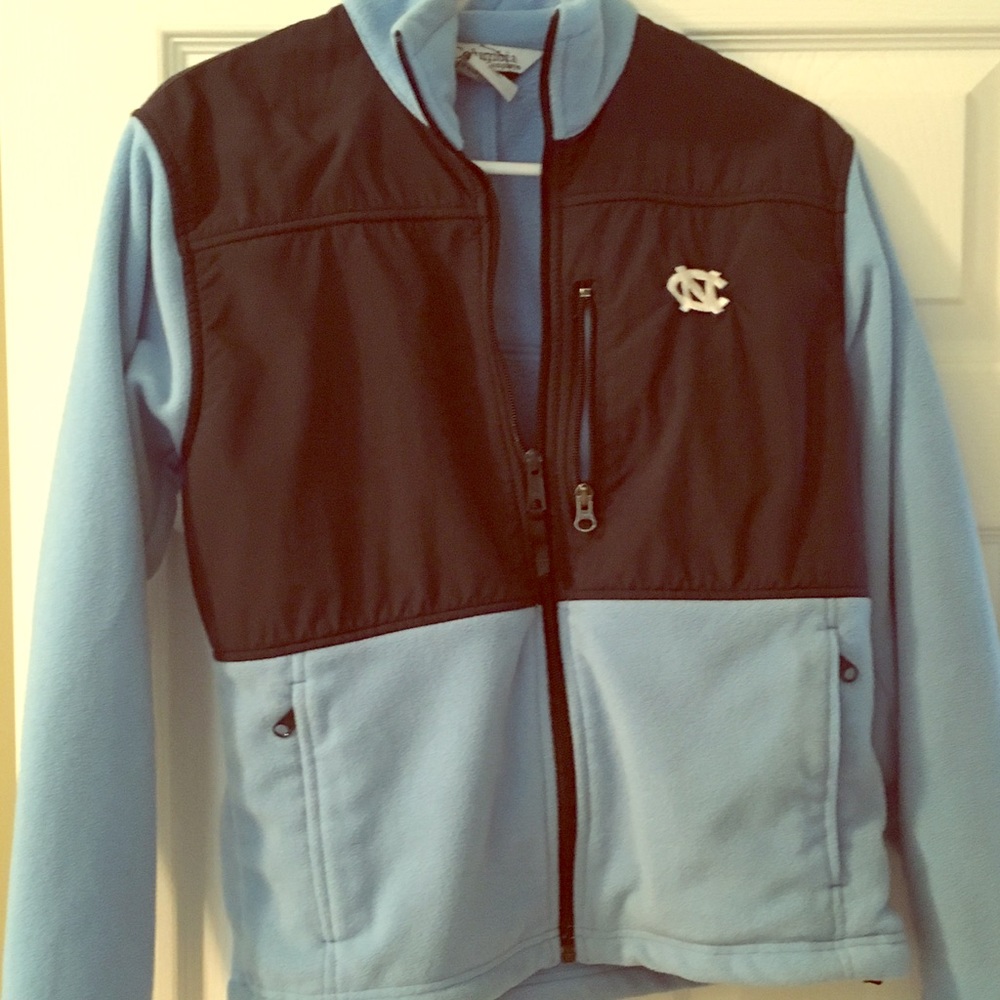 Columbia UNC zip up fleece women's M