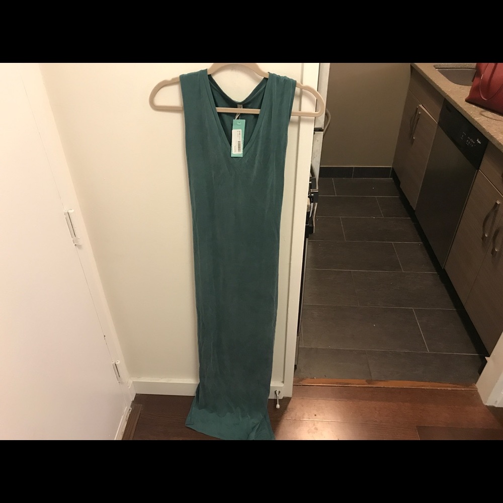 Sweet Grey Linna Knit Maxi Dress