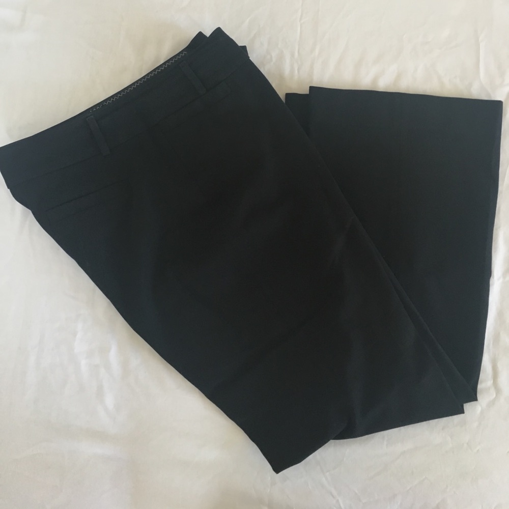 Banana Republic Jackson Fit black trousers