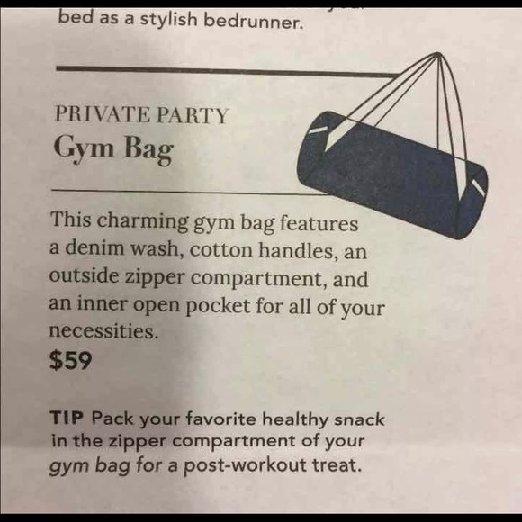 Private party gym bag - Picture 3 of 5