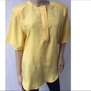 Yellow Vintage Top Size 16 Yellow Vintage Top Size 16
