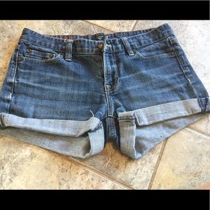 J.Crew cuffed denim shorts