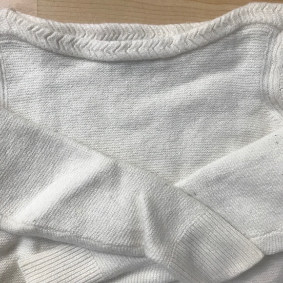 Ivory Boat Neck Sweater - Picture 2 of 3