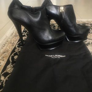 LIKE NEW YSL Booties