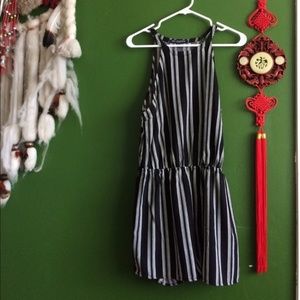 Black & White Romper