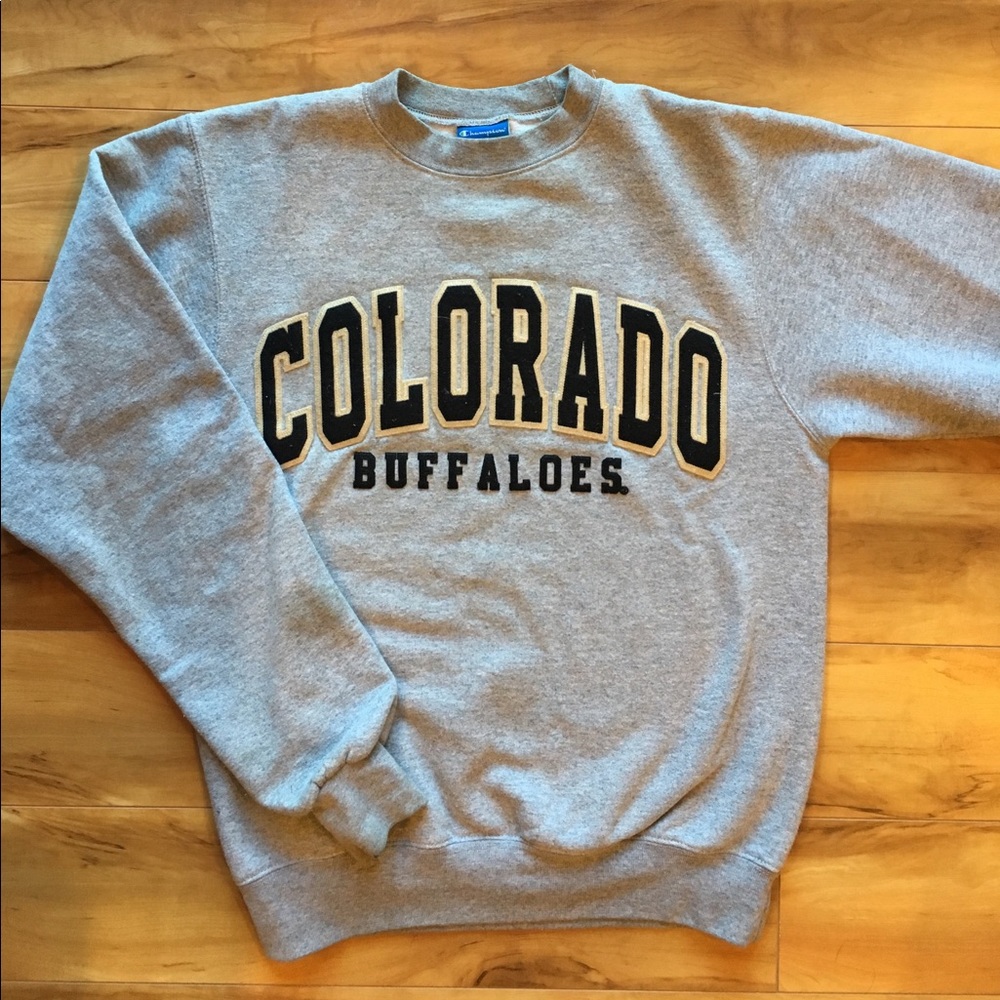 University of Colorado crew neck