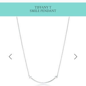 SS Tiffany and Co Smile Pendant