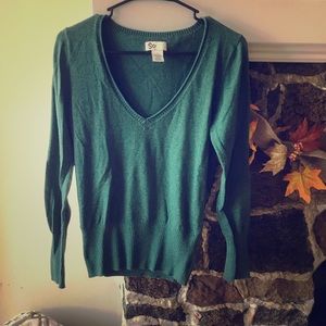 Green sweater