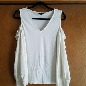 NWOT Express cold shoulder top