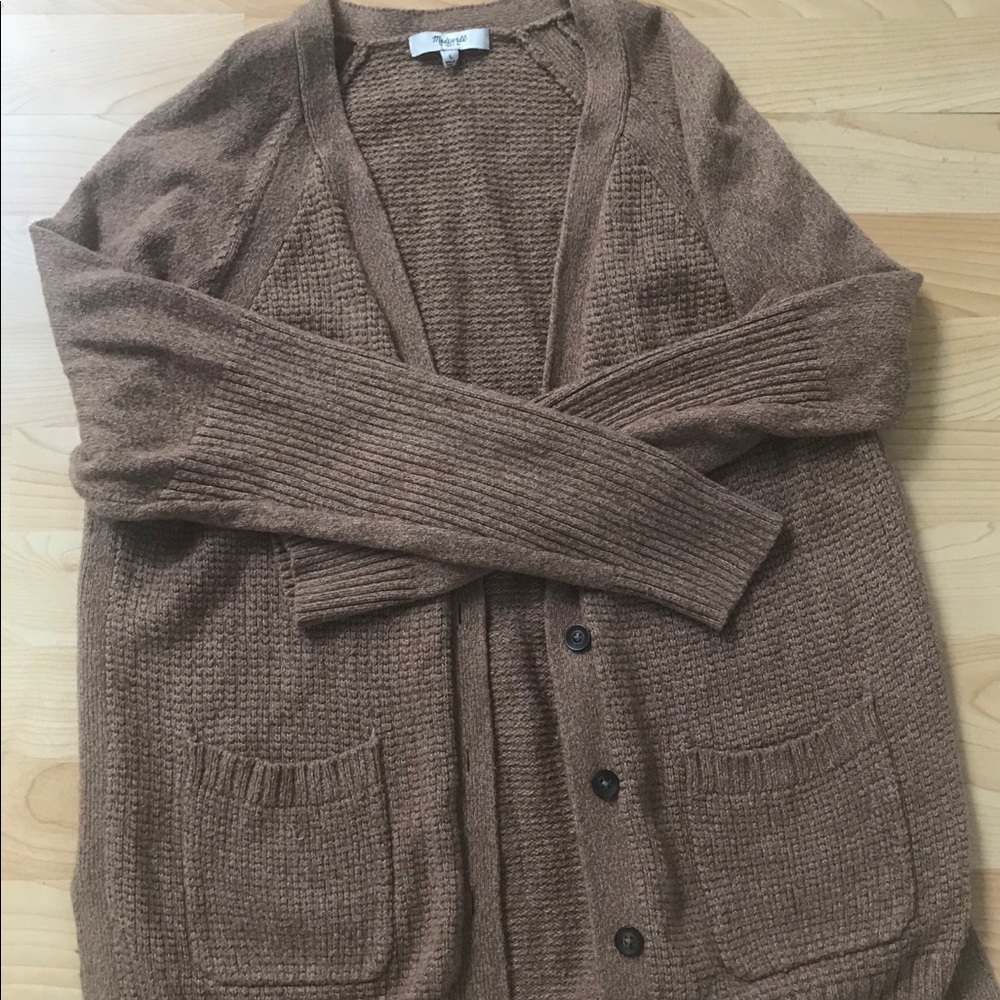 Madewell Boyfriend Cardigan