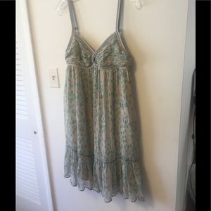 Calypso St. Barth Silk Babydoll Sundress