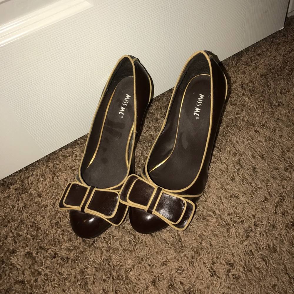 Miss me brown heels