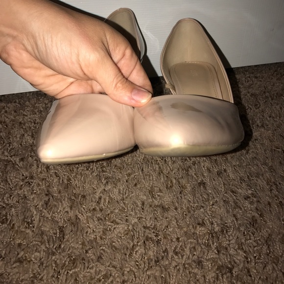Beige patent leather heels - Picture 5 of 7