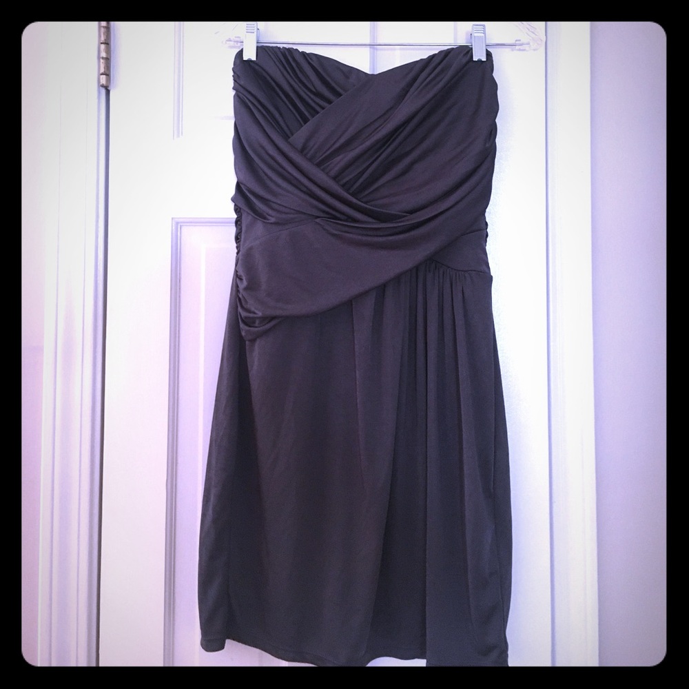 Express strapless formal dress
