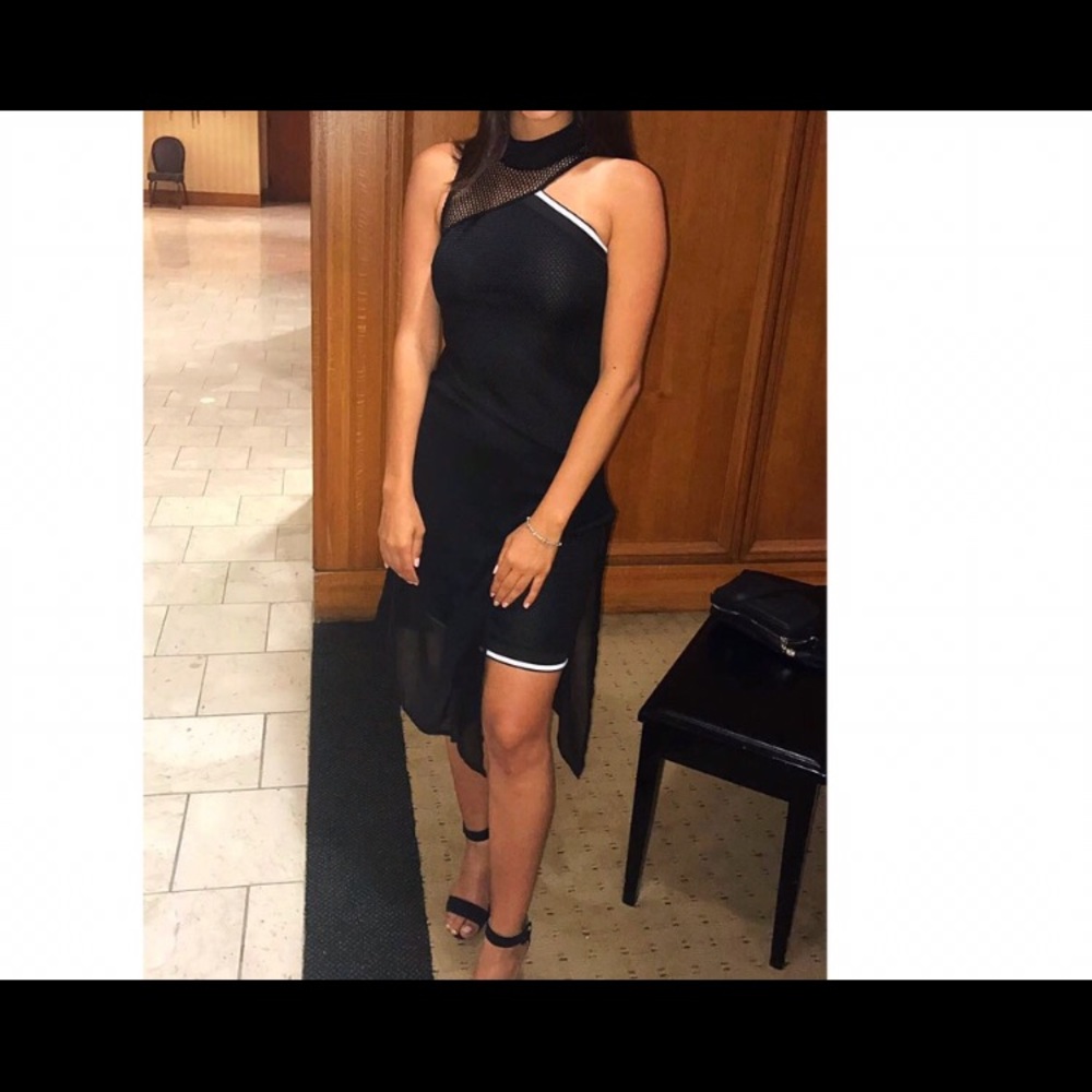 Asymmetrical dress. Size 10 fitted to size 4/6